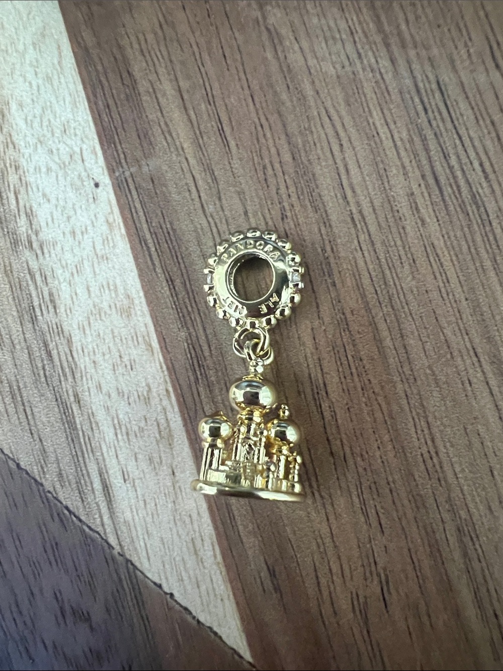 Agrabah Gold palace Dangle Charm from Aladdin